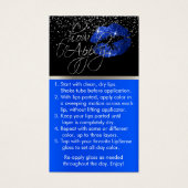 Blue Lips - Anwenden und Tipps (Vorderseite)