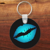 Blue Lips Schlüsselanhänger (Vorderseite)