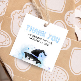 Blue Little Boo Ghost Witch Baby Showplatz Geschenkanhänger