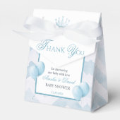 Blue Little Prince Thank You Moon Balloon Geschenkschachtel (Vorderseite)