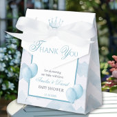 Blue Little Prince Thank You Moon Balloon Geschenkschachtel