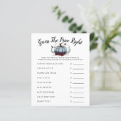 Blue Little Pumpkin Baby Dusche schätzt den Preis (Stehend Vorderseite)