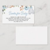 Blue Little Pumpkin Herbst Herbst Baby Book for Ba Begleitkarte (Vorne/Hinten)