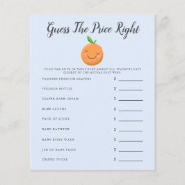 Blue Little Süsse Babydusche schätzt den Preis