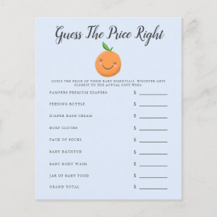 Blue Little Süsse Babydusche schätzt den Preis