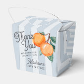 Blue Little Süsse Citrus Baby Duschkabine Geschenkschachtel (Rückseite)