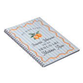 Blue Little Süsse Favorite Erinnerungen Geburtstag Notizblock (Rechte Seite)