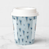 Blue Little Süsse Pie Autumn Baby Boy Dusche Pappbecher (Rechts)