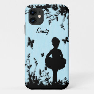 Blue Littlest Ballerina Custom Case-Mate iPhone Hülle