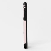 Blue Littlest Ballerina Personalize Name Case-Mate iPhone Hülle (Hinten/Links)