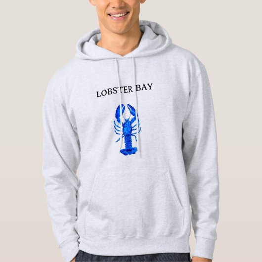Blue Lobster Hoodie (Vorderseite)