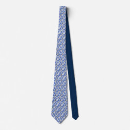Blue Lobster Neck Tie Krawatte