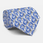 Blue Lobster Neck Tie Krawatte (Gerollt)