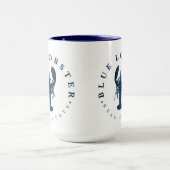 Blue Lobster Real Anwesen Maine 15oz Große Tasse (Zentrum)
