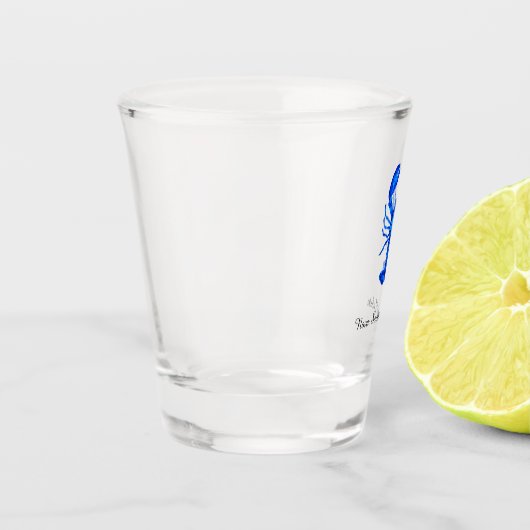 Blue Lobster Schnapsglas (Links)