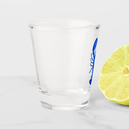Blue Lobster Schnapsglas (Links)