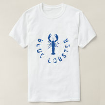 BLUE LOBSTER T SHIRT