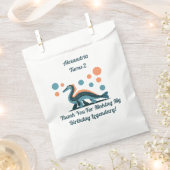 Blue Loch Ness Birthday Favor Bags Geschenktütchen (Ausgeschnitten)