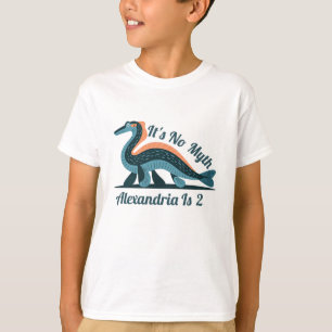 Blue Loch Ness Birthday Shirt