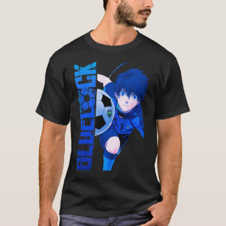 Blue Lock Blue Soccer Ll Split Panels T-Shirt