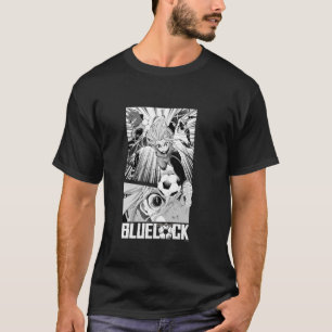 Blue Lock Hyoma Chigiri läuft durch große Brust T-Shirt