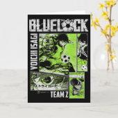 Blue Lock Yoichi Isagi geteilte Fußball-Panels Karte (Gelbe Blume)