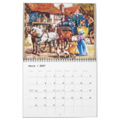 BLUE LODGE Calendar Kalender (Mär 2027)