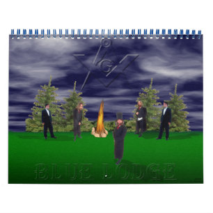BLUE LODGE Calendar Kalender