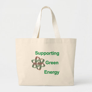 Blue Lodge Masons Go Green Jumbo Stoffbeutel