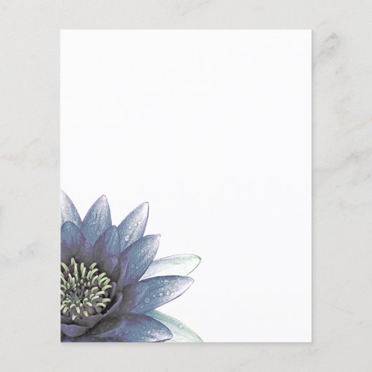 Blue Lotus Custom Flyer (Hinten)