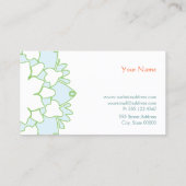 Blue Lotus Holistic Health Visitenkarte (Rückseite)