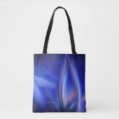 Blue Lotus Hotel Colorado Abstraktes Zen Tasche (Vorderseite)