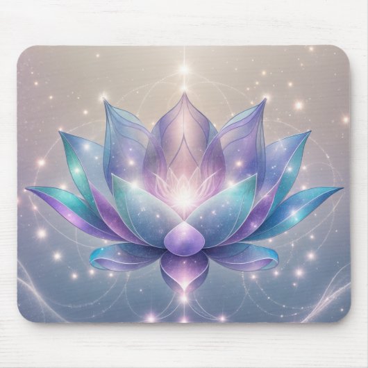 Blue Lotus Medical Space Shine Mouse Pad Mousepad (Vorne)