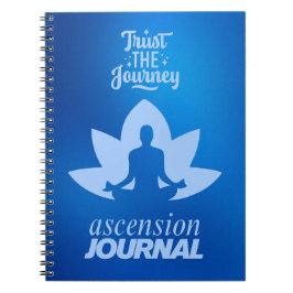 Blue Lotus Meditator - Ascension Journal Notizblock