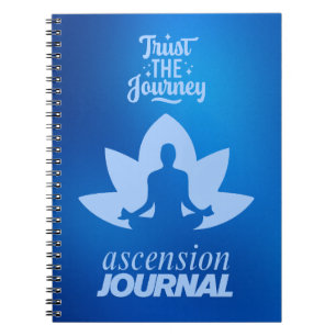 Blue Lotus Meditator - Ascension Journal Notizblock