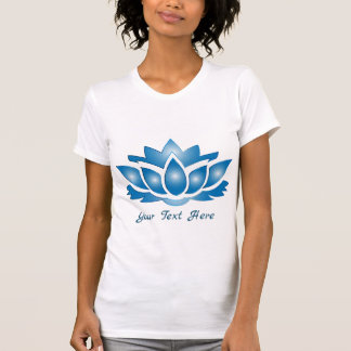 Blue Lotus Mind Body Spirit Personalisierter T - S T-Shirt