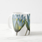 Blue lotus(Nymphaea caerulea) von Redouté Kaffeetasse (Vorderseite Links)