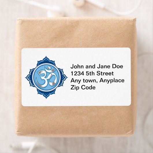 Blue Lotus Om (Insitu)