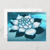 Blue Lotus Spirituosen Frische Pasta machen Postkarte (Vorne/Hinten)