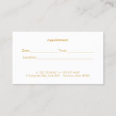 Blue Lotus Wellness & Holistic Health Termin (Rückseite)