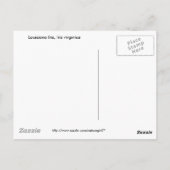 Blue Louisiana Iris Postkarte (Rückseite)