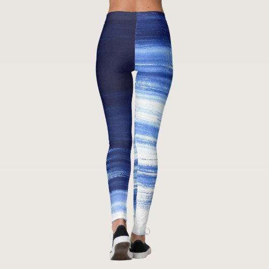Blue Love Leggings (Rückseite)