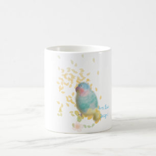 Blue Lovebird Tasse