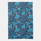 Blue Lucky Kleeblatt Clover St Patrick`s Day Geschirrtuch (Vertikal)