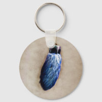 Blue Lucky Rabbit's Foot