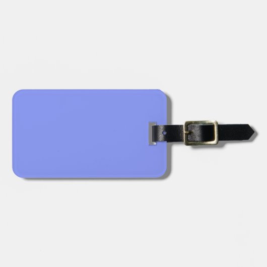 Blue-Luggage-Tag mit zwei Tonen Gepäckanhänger (Vorderseite horizontal)
