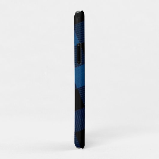 Blue Lumberjack Plaid Case-Mate iPhone Hülle (Hinten/Rechts)