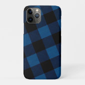 Blue Lumberjack Plaid Case-Mate iPhone Hülle (Rückseite)