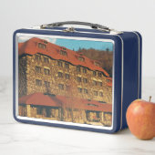 Blue Lunch Box mit Grove Park Inn Foto (Beispiel)