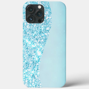 Blue Luxury Moderne Gradientengalaxie Glitzer Star Case-Mate iPhone Hülle